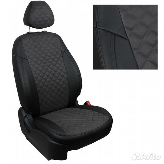 Чехлы Автопилот с Алькантарой Opel Corsa D