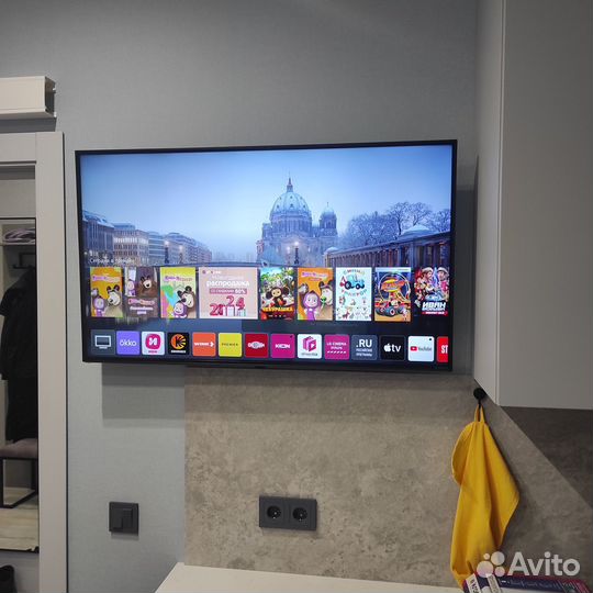 Установка телевизора. Повесить телевизор на стену