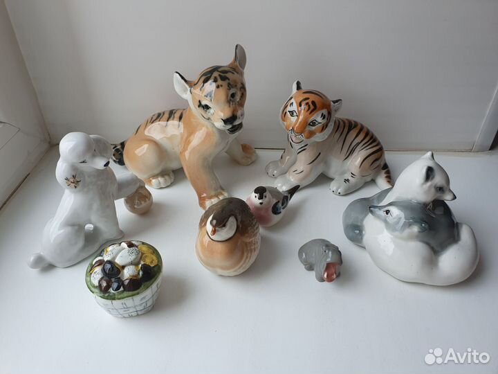 Статуэтки фарфор лфз Вербилки Дулево Прогресс