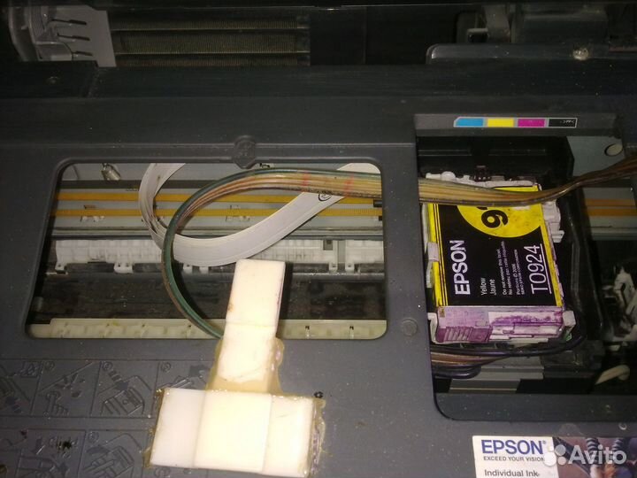 Принтер(мфу) Epson stylus cx 4300 с снпч