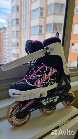 Ролики детские для девочки Rollerblade раздвижные