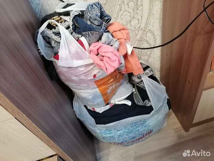 Детские вещи и обувь пакетами