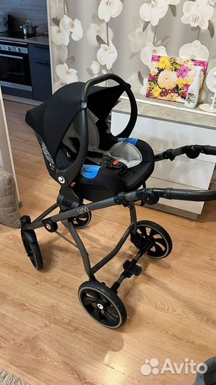 Автолюлька tutis с адаптерами