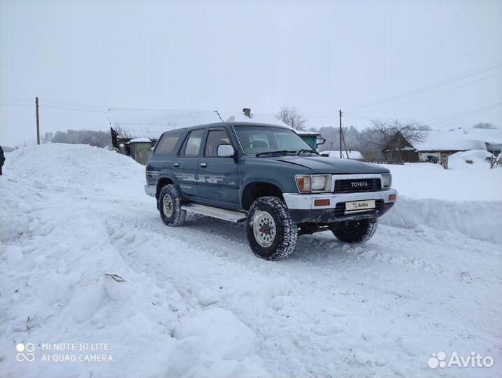 Toyota Hilux Surf 2.4 AT, 1991, 300 000 км
