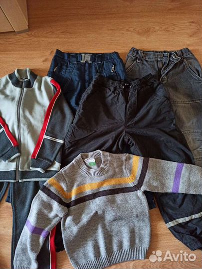 Вещи пакетом для мальчика 5лет (р.110)