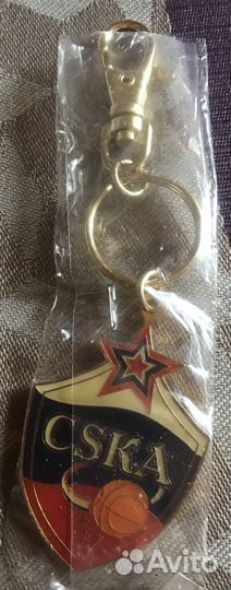 Коллекция брелоков с лого баскетбольного клубацска