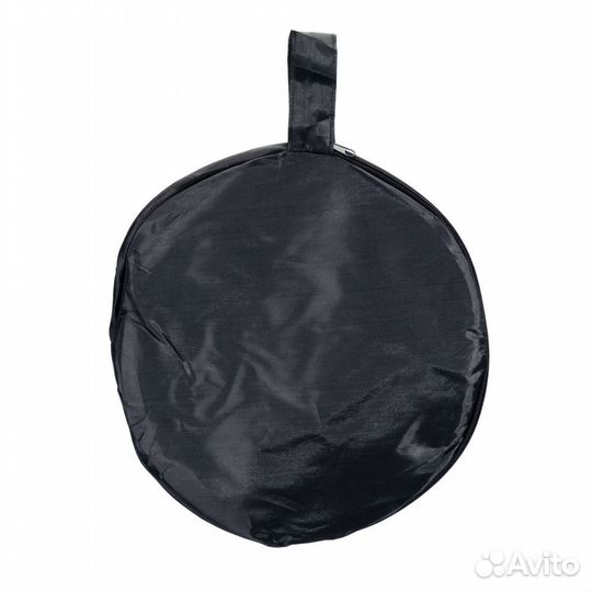 Светоотражатель Meking кругл, белый/серебро, 80см