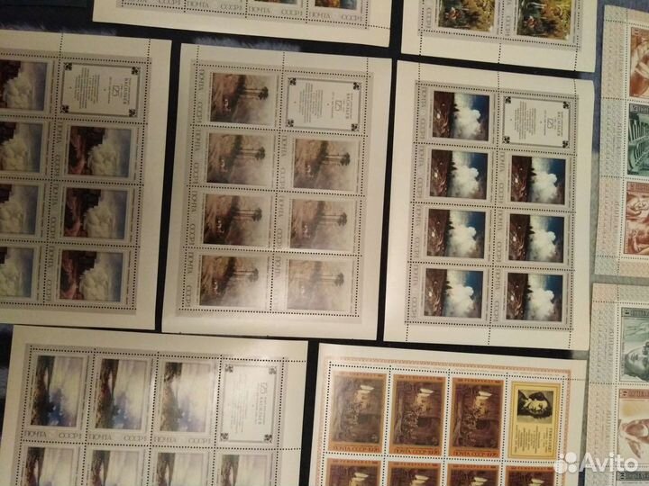 Почтовые марки, блоки СССР