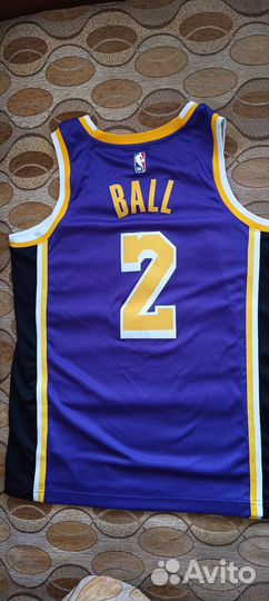 Баскетбольная майка nike Lakers ball