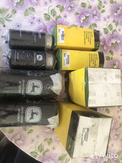 Топливный фильтр John Deer (комплект, 4 штуки)