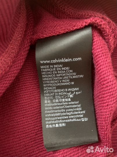 Худи толстовка calvin klein из США