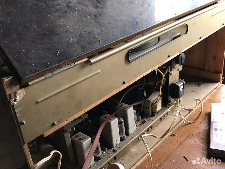 Ламповая радиола vef radio