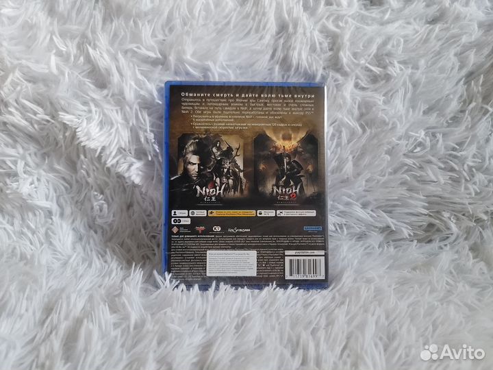 PS5. Nioh Collection 1 + 2. Новый диск