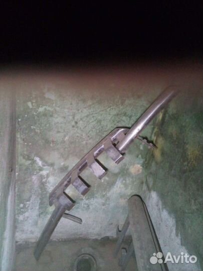 Защита переднего бампера и подножки на ваз 2123