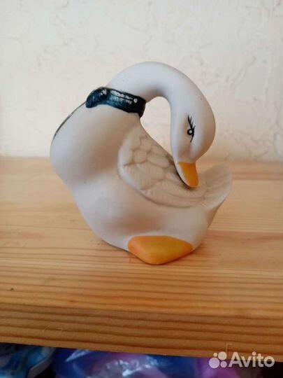 Немецкая фарфоровая статуэтка. Гусь. Лот 2