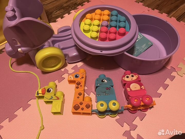 Конструктор mega bloks слон