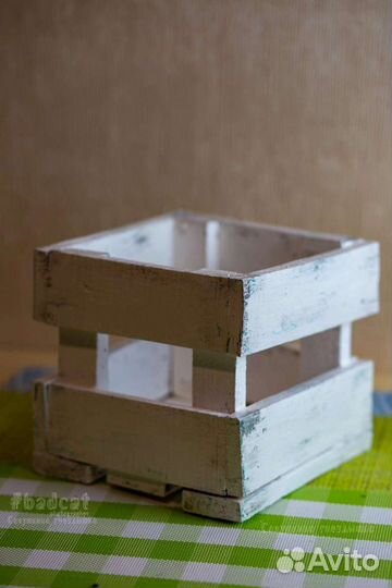 Декоративный ящик состаренный