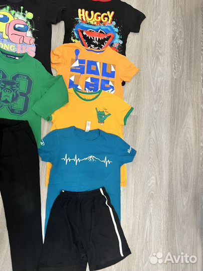 Вещи пакетом на мальчика 128-134