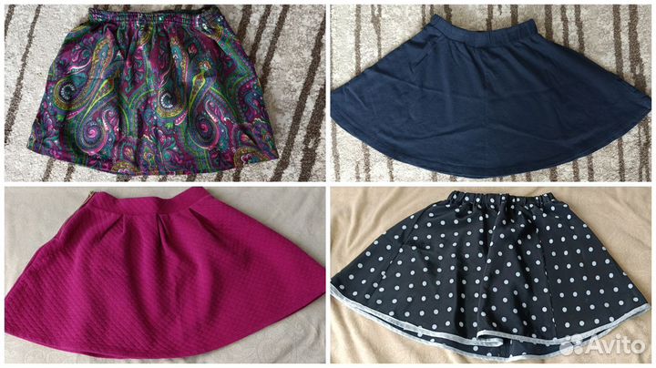 Вещи для девочки 9-11лет, 3 пакета