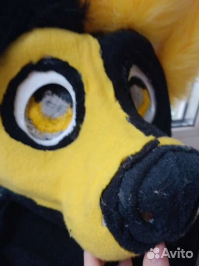 Маска фурри собаки