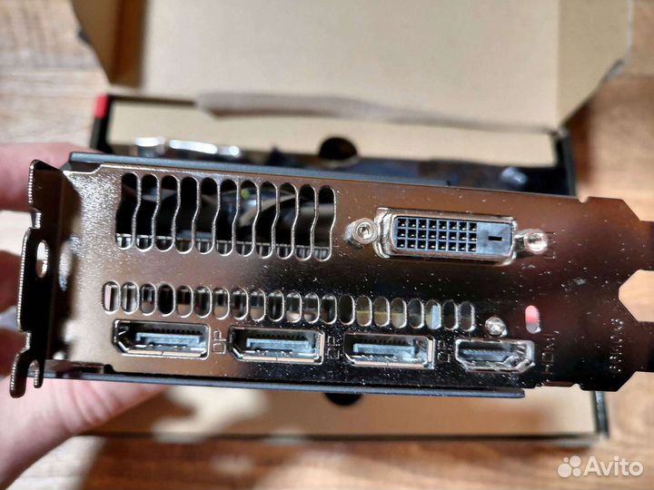 Видеокарта rx580 8gb red dragon