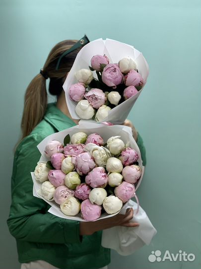 Пионы букеты