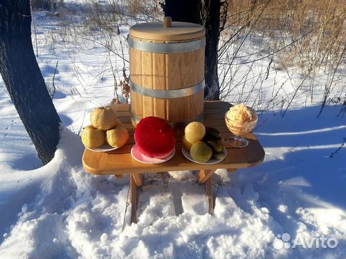 Кадка дубовая 30 литров