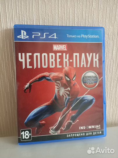 Игра PS4 Человек Паук