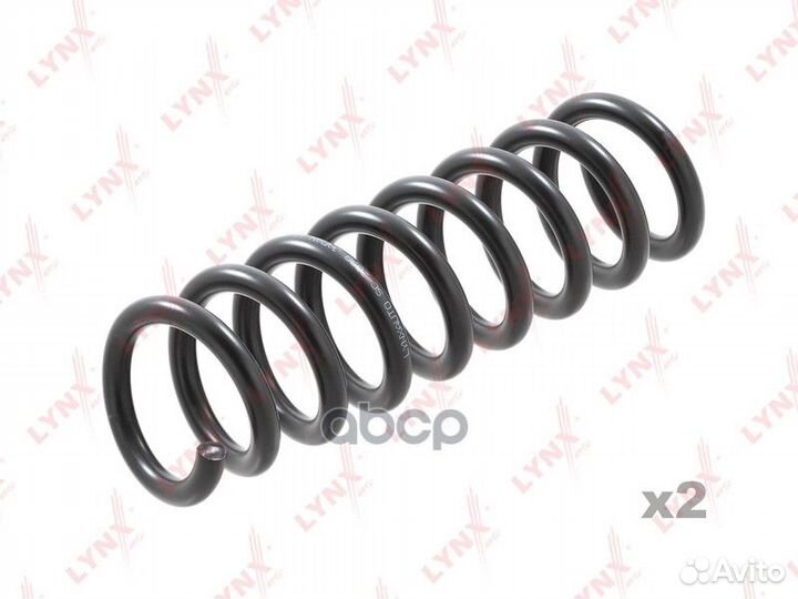 Пружина ходовой части зад прав/лев mercedes