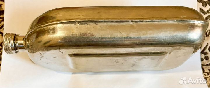 Фляжка из толстой нержавейки 1,25 литра