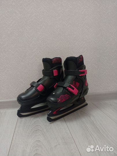 Коньки детские раздвижные 33- 36