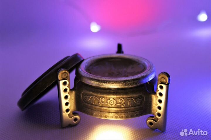 Редкие твердые духи СССР 1985. Мельхиор. Винтаж