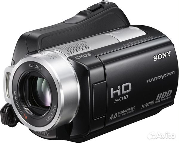 Видеокамера HDD Sony HDR-SR10E в упаковке с сумкой