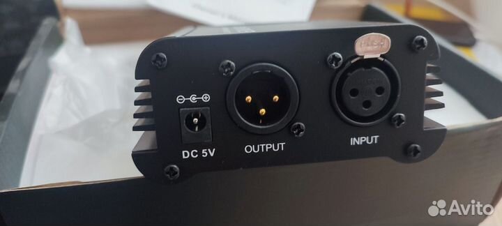 Блок фантомного питания для микрофона