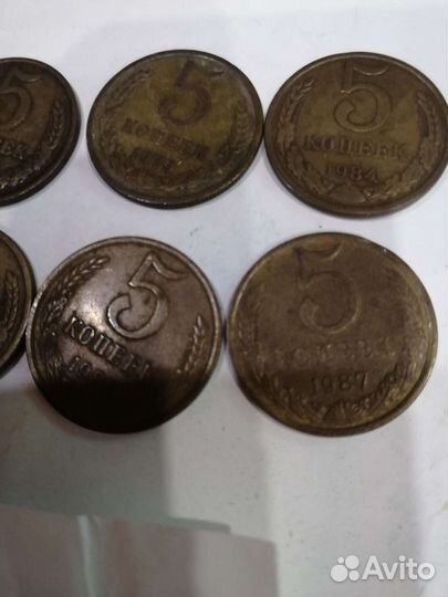 Монеты1,2,3,5,10,20,15к1961-91