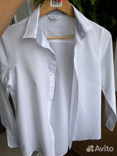 Рубашка белая школьная