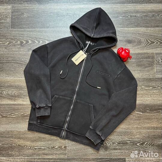 Зип худи balenciaga