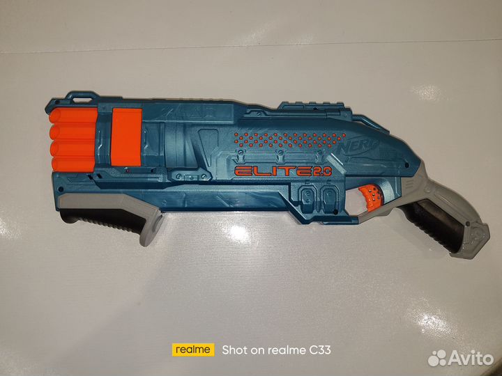 Nerf elite 2.0 дробовик