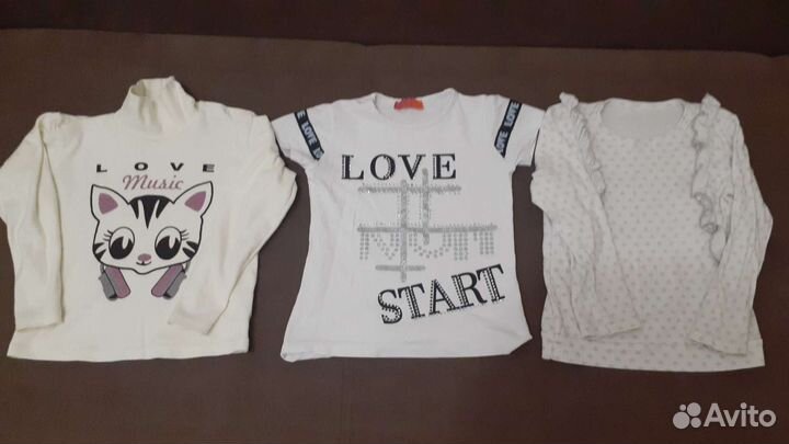 Детские вещи на девочку 104 110