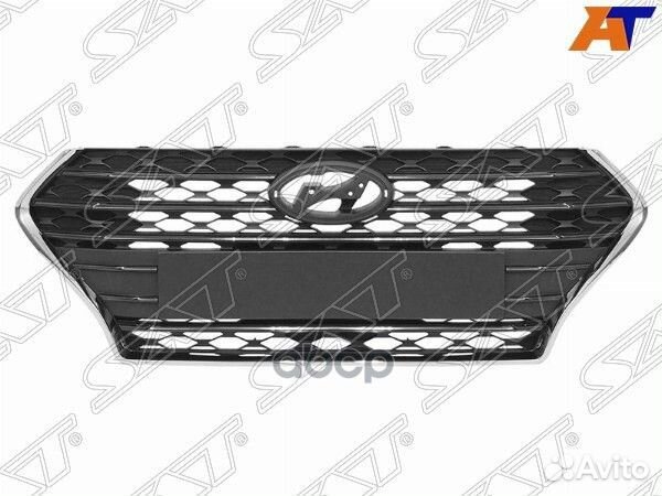 Решетка радиатора hyundai accent/solaris 17-20