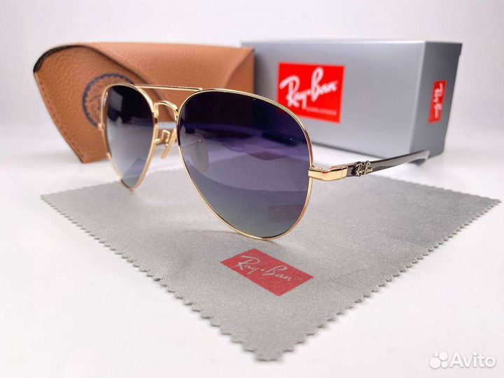 Очки Ray Ban Aviator 8317 VIP Polarized Фиолетовые