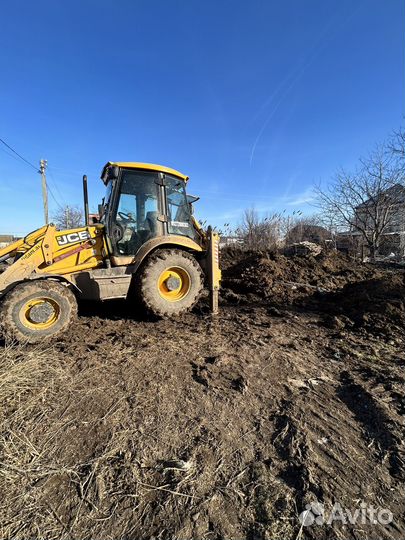 Аренда экскаватора погрузчика JCB