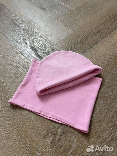 Шапка и снуд для девочки