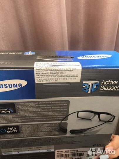 Очки Active Glasses 3D Samsung SSG-3500CR