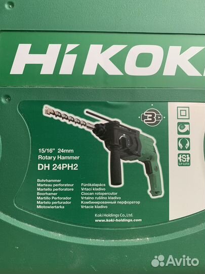 Перфоратор hikoki DH 24PH2