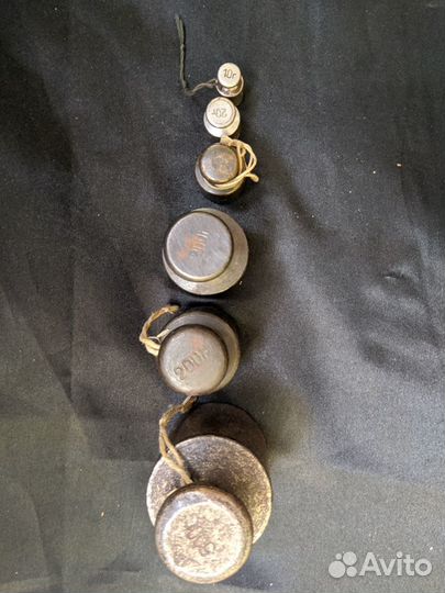 Гирьки 1950-60 годов