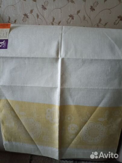 Жаккардовые полотенца и лён скатертный СССР