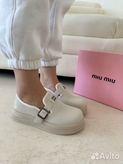 Кеды miu miu