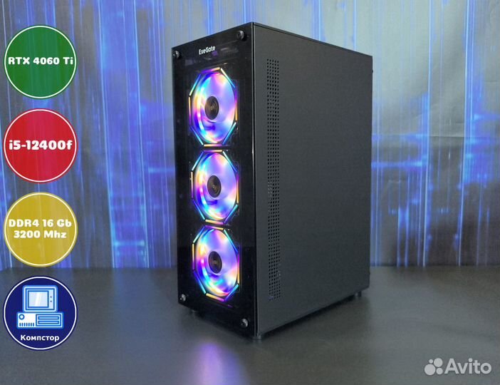 Сборка пк i5-RTX4060Ti-16DDR4-WLA8175463902-H610