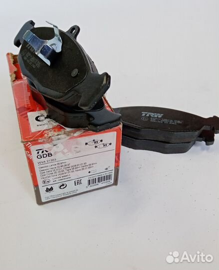 Колодки торм. перед. nissan Tiida GDB1040